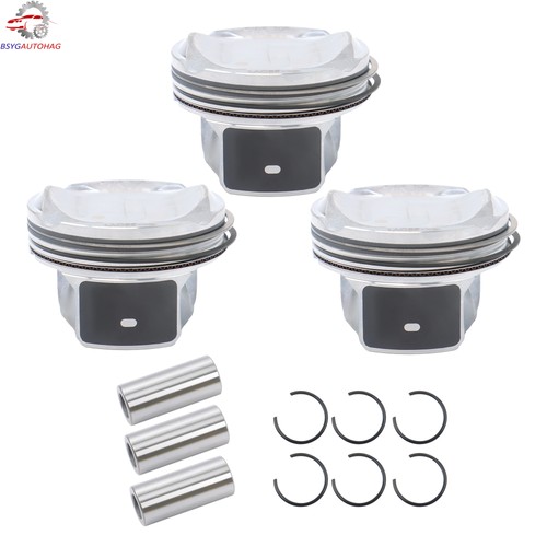 Piston rings set 3 for - piston,