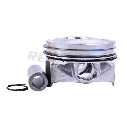 Turbo piston with - rings, for